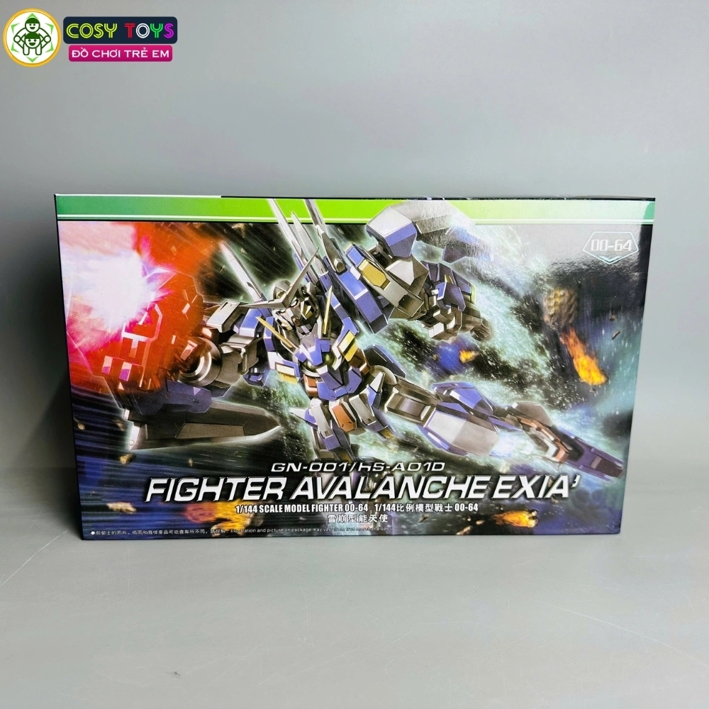 Mô hình Gundam HG 1/144 00-64 Cao 17cm - nặng 150gram - Figure Gundam