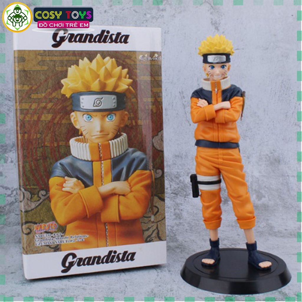 Mô hình Naruto có 3 đầu thay thế, mẫu cao 25cm hàng chất lượng - Naruto - Có Hộp Màu