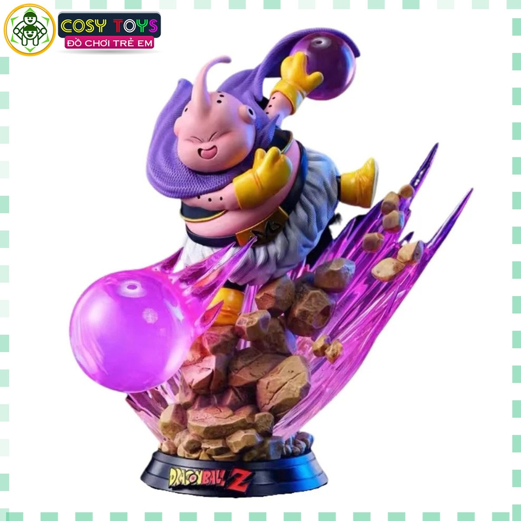 Mô hình DragonBall MaBu chiến đấu siêu ngầu có led cao 21cm - Figure DragonBall - có Hộp