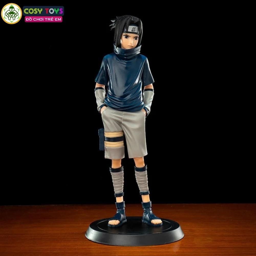 Mô hình Naruto Sasuke hồi nhỏ dáng đứng siêu đẹp cao 26cm - Figure Naruto