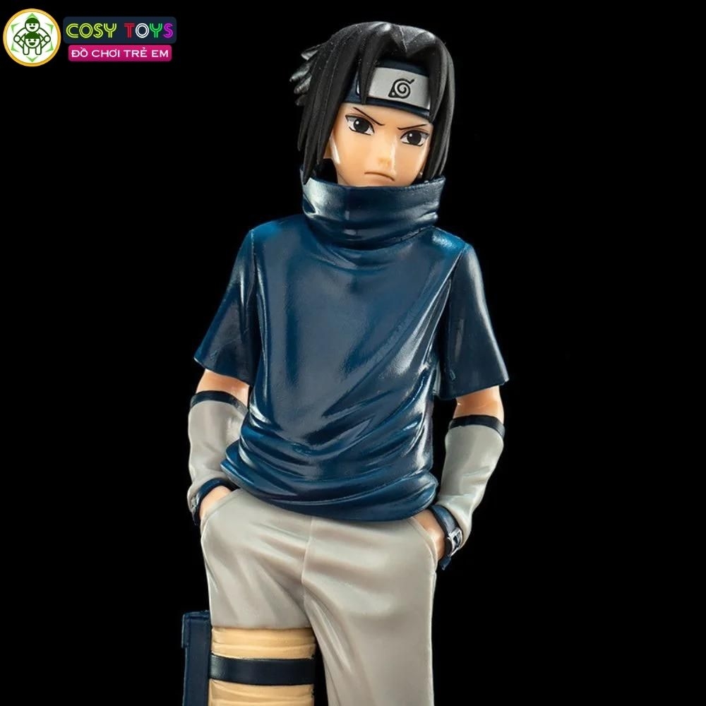 Mô hình Naruto Sasuke hồi nhỏ dáng đứng siêu đẹp cao 26cm - Figure Naruto