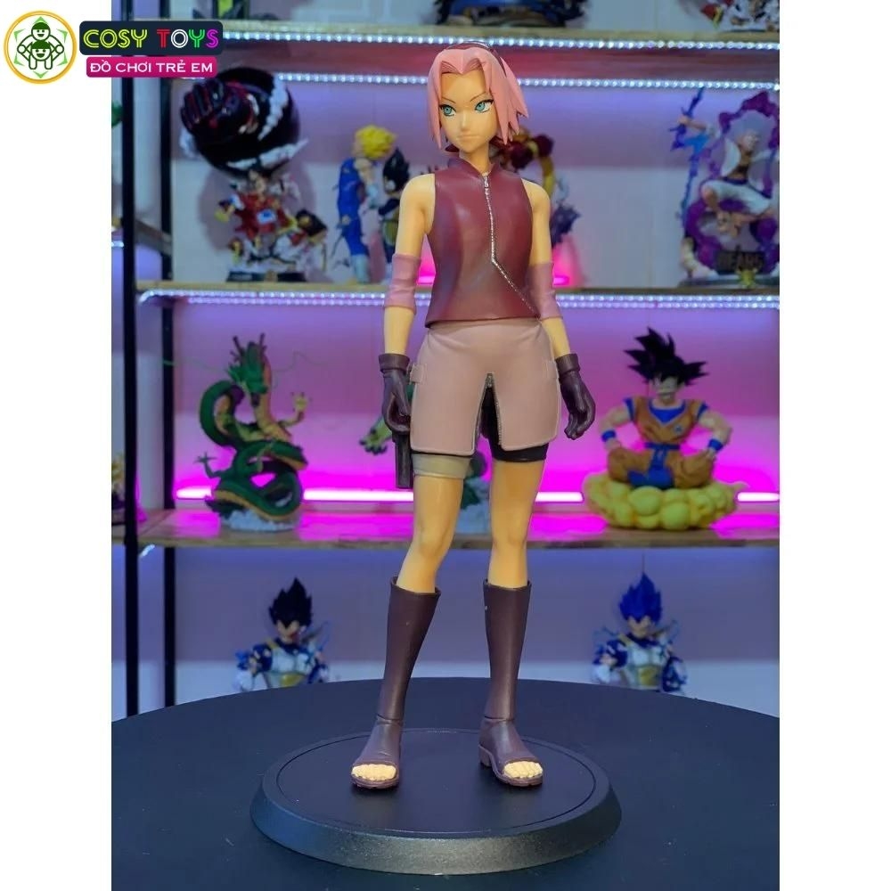 Mô hình Naruto Sakura dáng đứng siêu đẹp cao 28cm - Figure Naruto