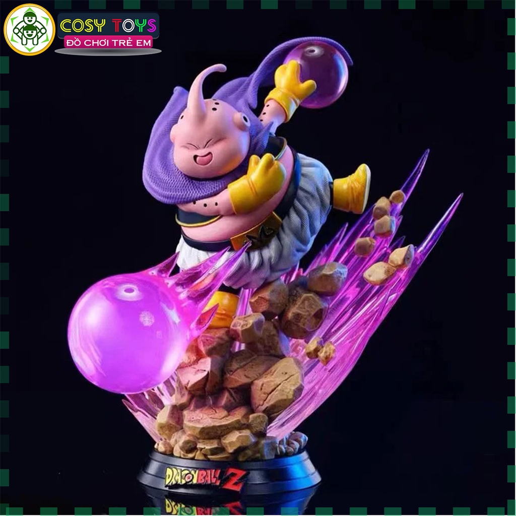 Mô hình DragonBall MaBu chiến đấu siêu ngầu có led cao 21cm - Figure DragonBall - có Hộp