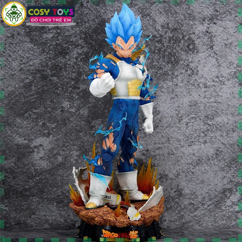 Mô Hình Dragon Ball Vegeta Siêu phẩm 3 đầu thay thế bản có đế cao 53cm , figure DragonBall