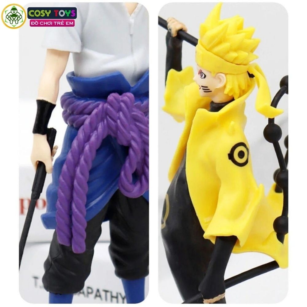 Mô hình Naruto bộ 6 các nhân vật Naruto - Cao 18cm - nặng 100gram - Figure Naruto