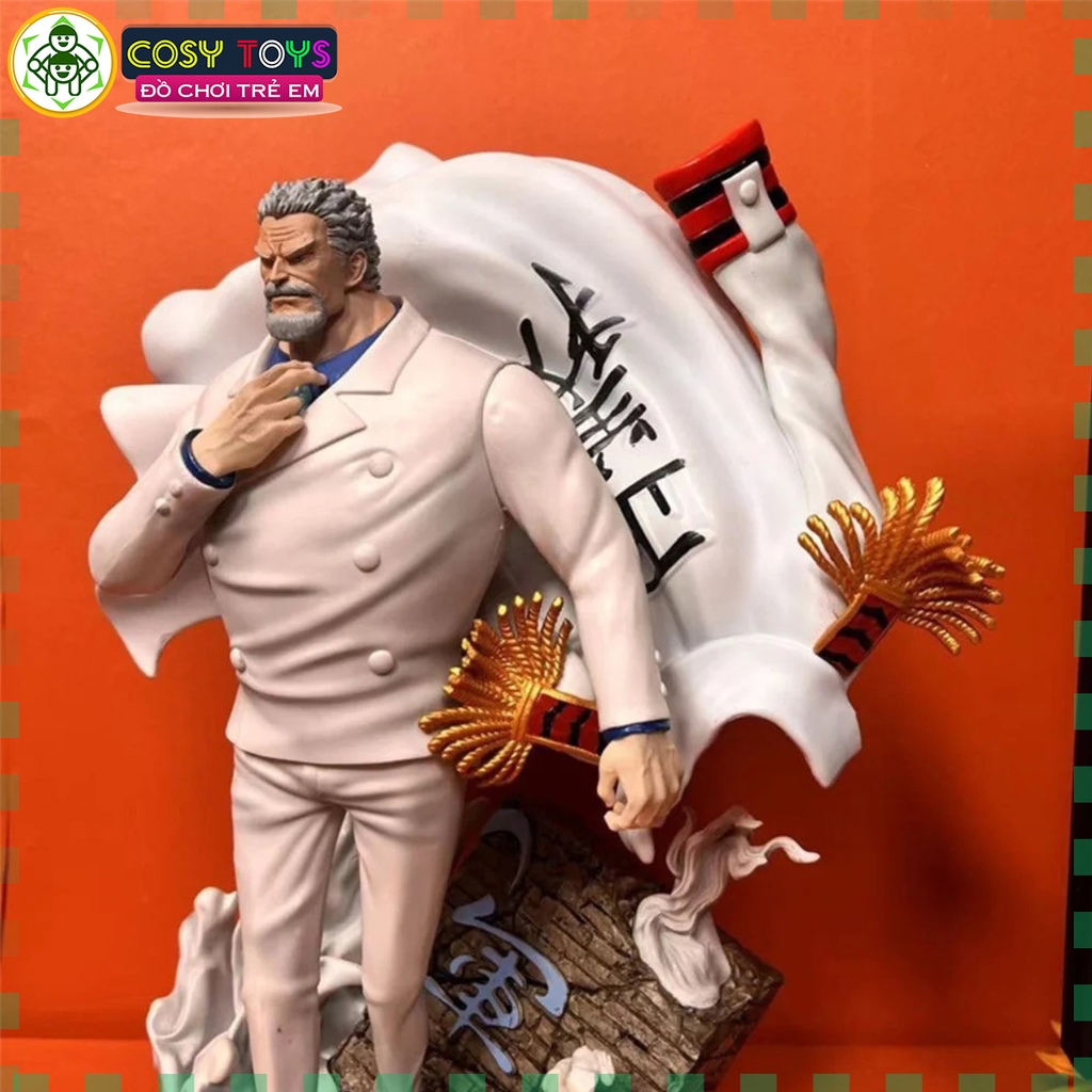 Mô Hình OnePiece Monkey D. Garp dáng đứng siêu ngầu cao 44cm nặng 4600g , Figure OnePiece