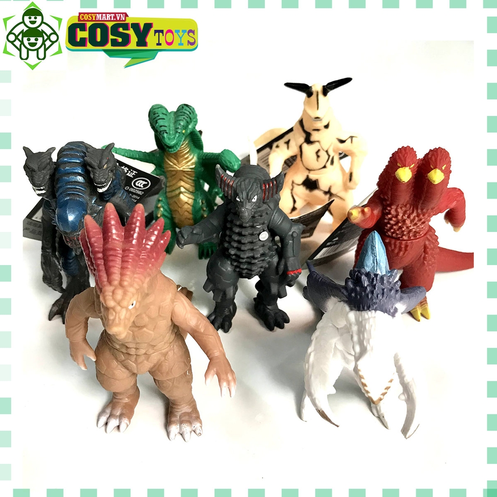 Mô hình siêu thú khủng long (set 04 con)