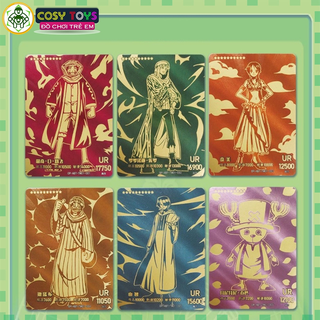 Bộ đồ chơi thẻ bài các nhân vật One Pieces