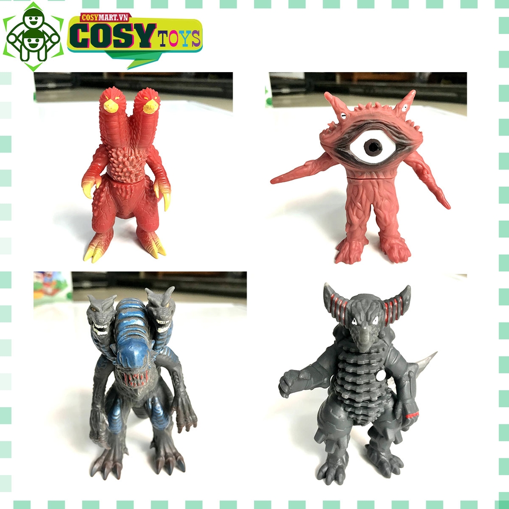 Mô hình siêu thú khủng long (set 04 con)