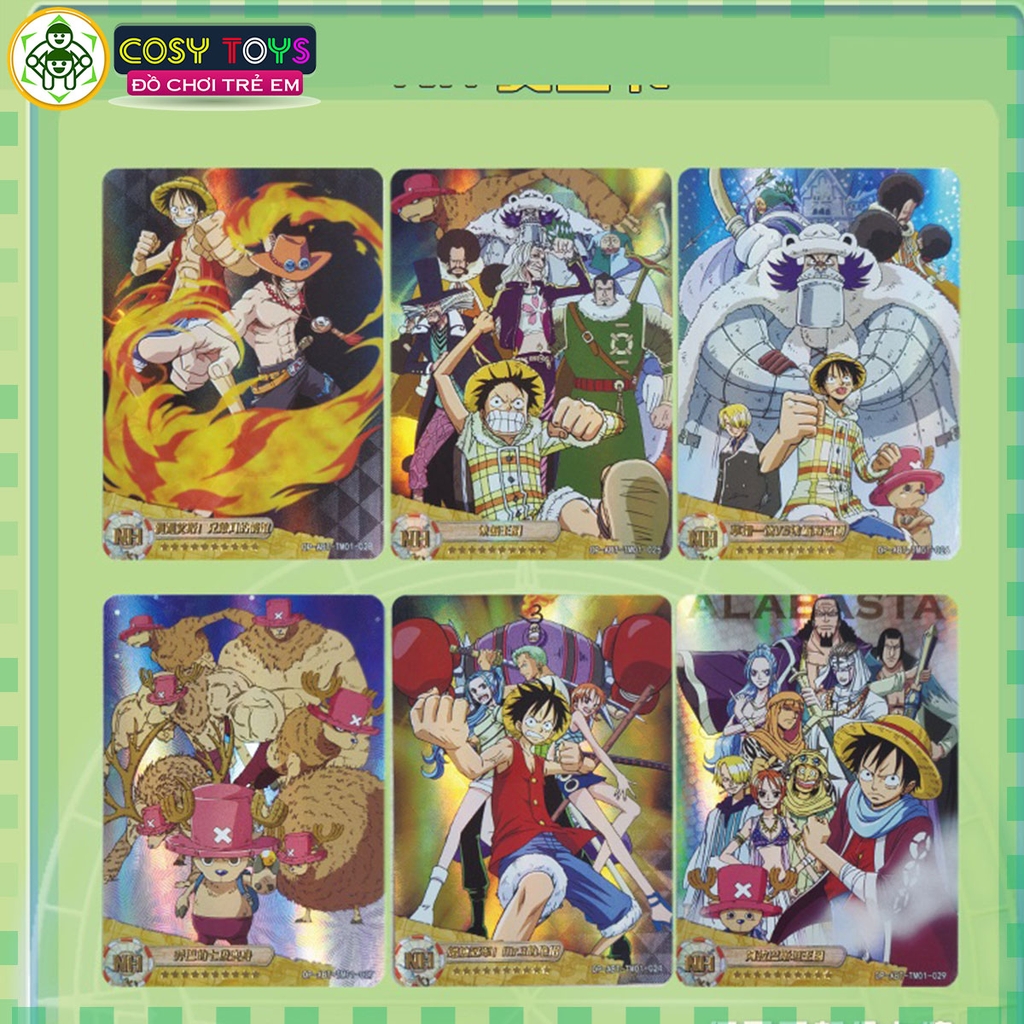 Bộ đồ chơi thẻ bài các nhân vật One Pieces
