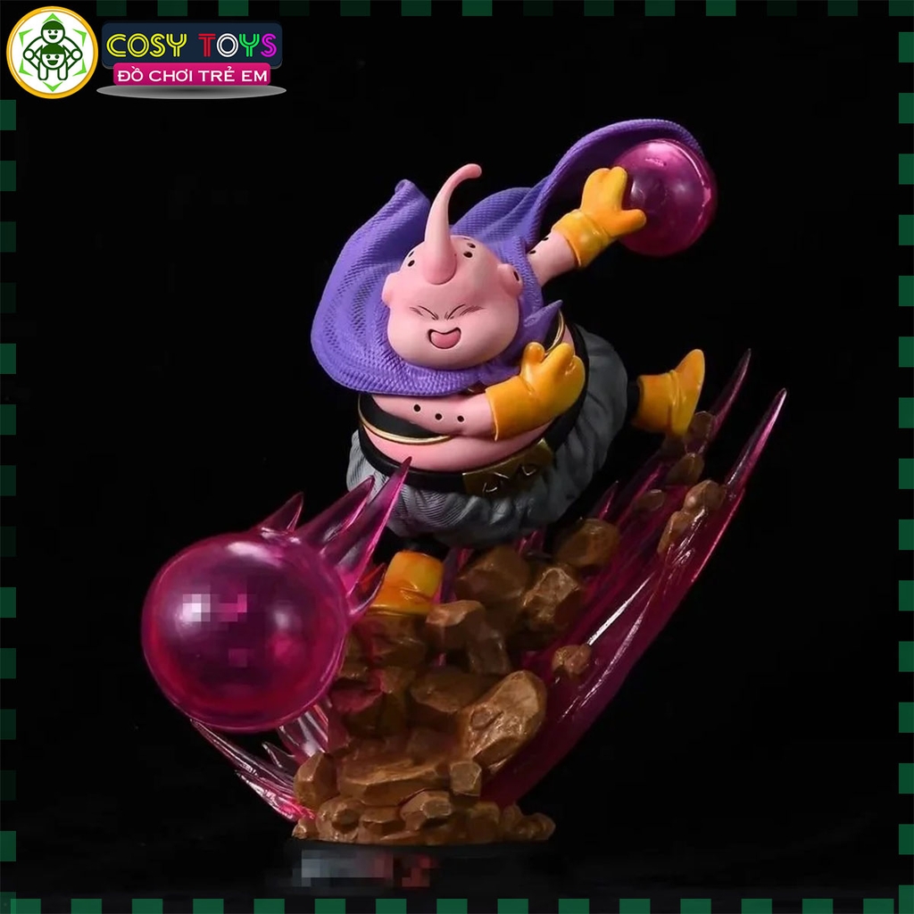 Mô hình DragonBall MaBu chiến đấu siêu ngầu có led cao 21cm - Figure DragonBall - có Hộp