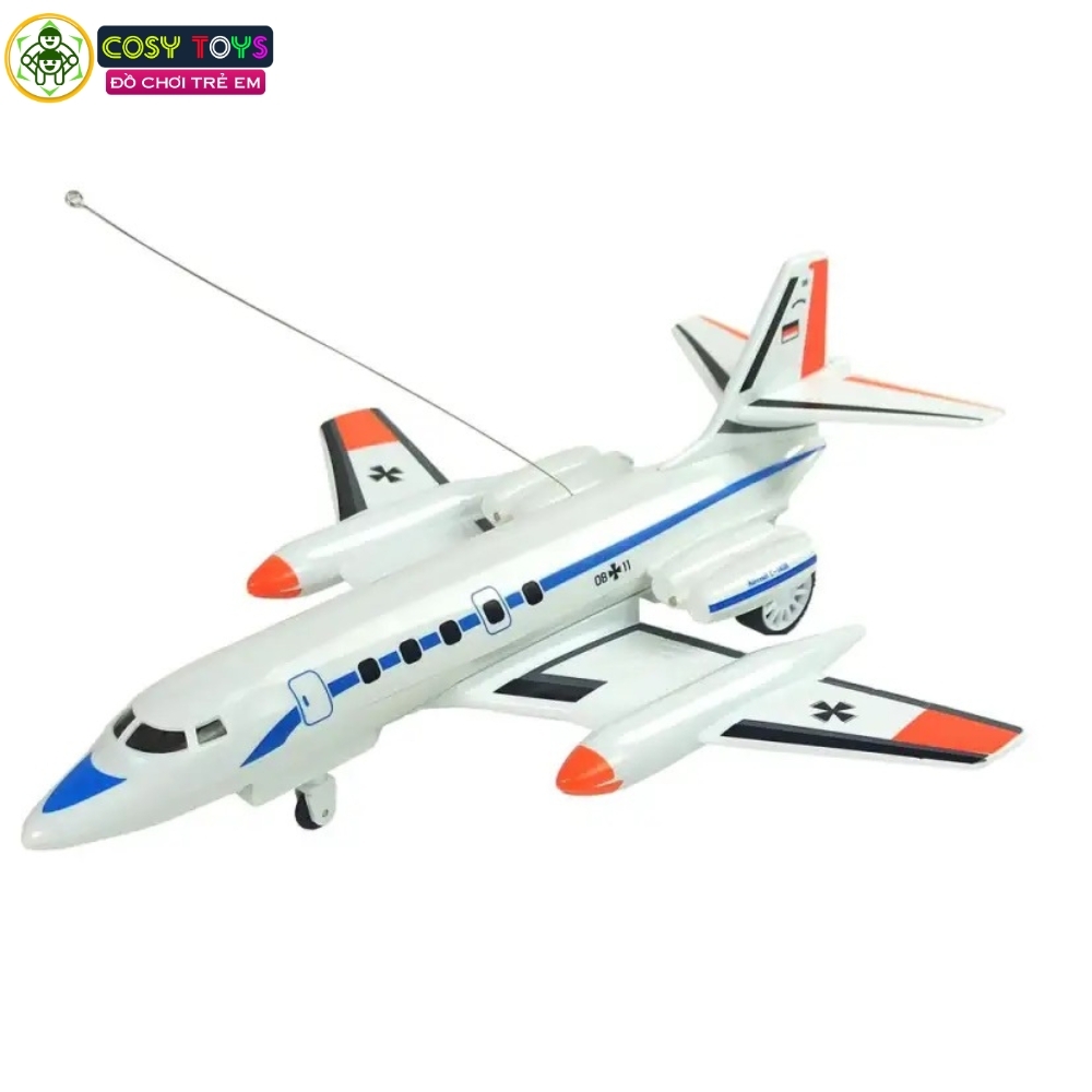 Đồ chơi mô hình máy bay vận tải cỡ lớn có điều khiển từ xa, kèm nhạc và đèn cho bé