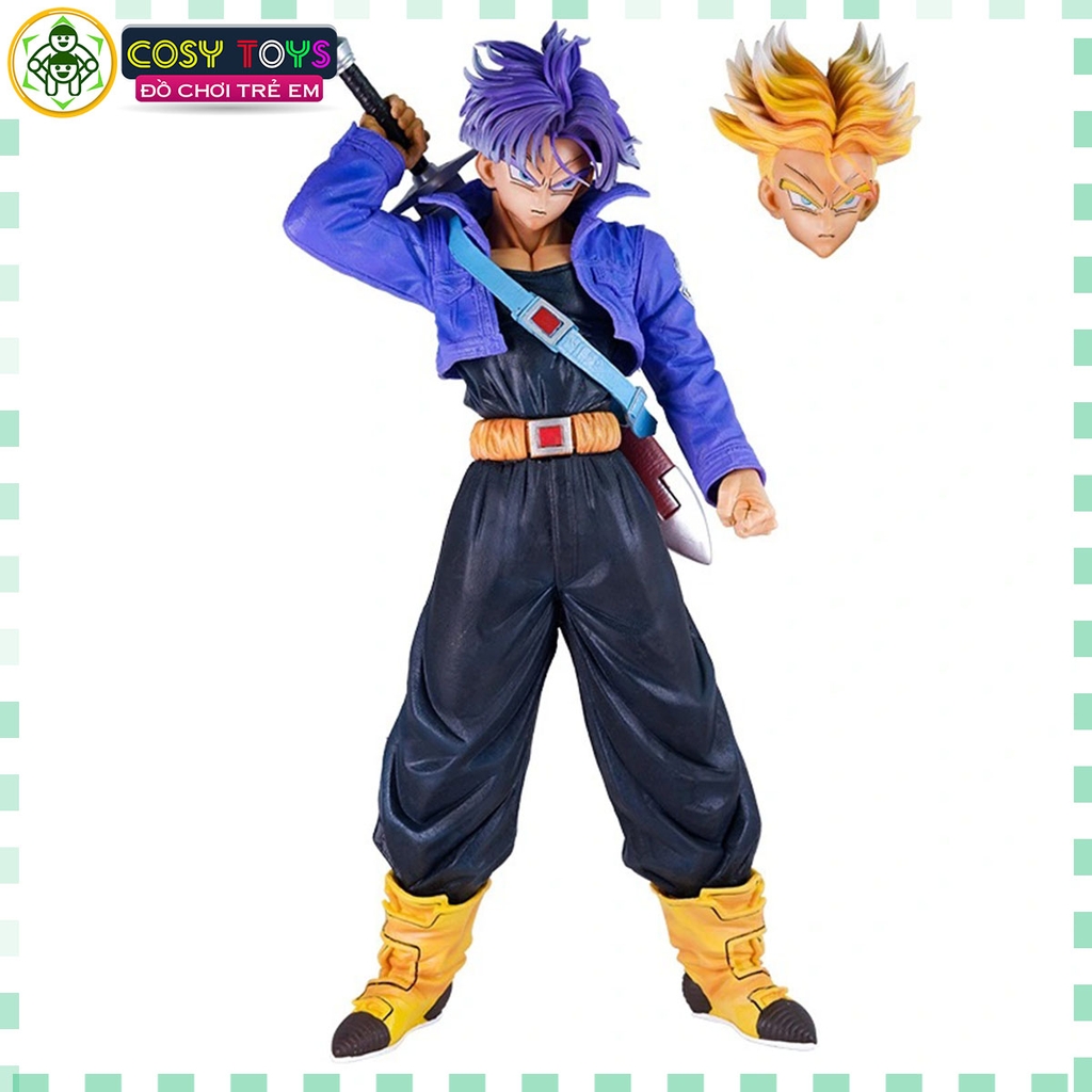 Mô hình DragonBall Trunks bản ko đế siêu ngầu cao 43cm - Figure DragonBall