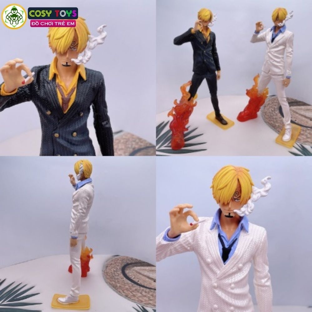 Mô hình đồ chơi - Sanji áo đen đứng hút thuốc hàng siêu đẹp - One Piece