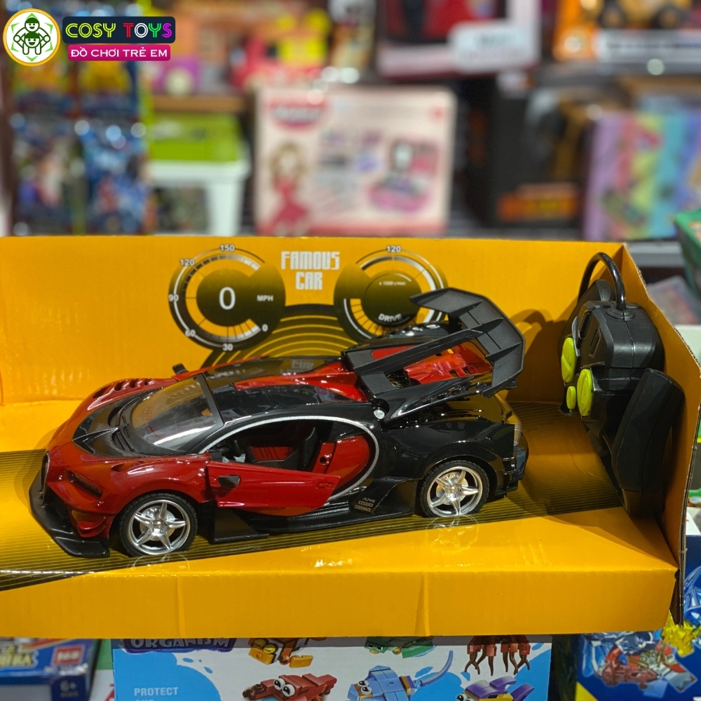 Đồ chơi xe đua thể thao mở cánh có điều khiển từ xa 4 chiều cho bé