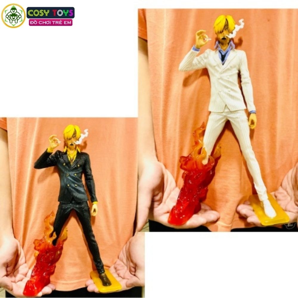 Mô hình đồ chơi - Sanji áo đen đứng hút thuốc hàng siêu đẹp - One Piece
