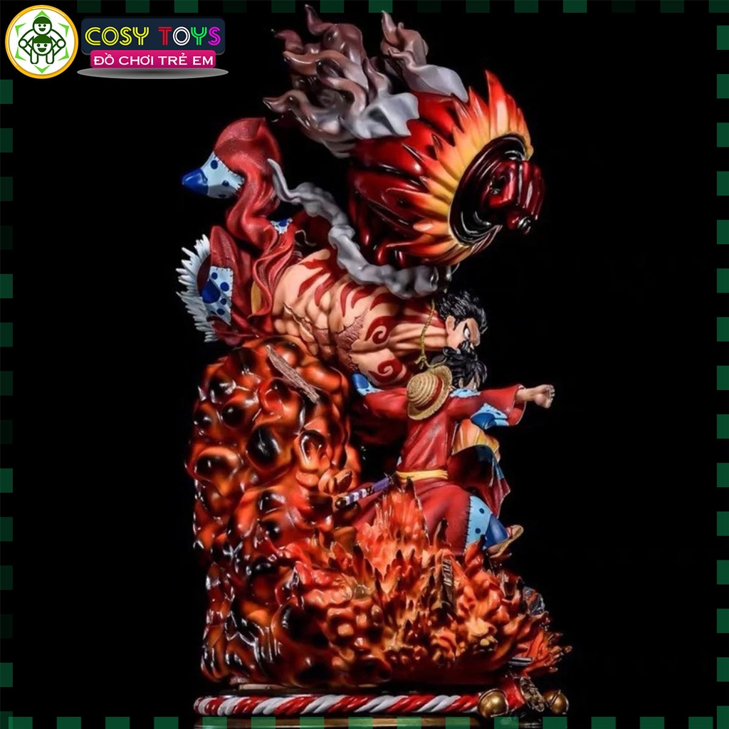 Mô Hình OnePiece Luffy wano siêu phẩm cao 45cn - nặng 3.5kg - Figure OnePiece