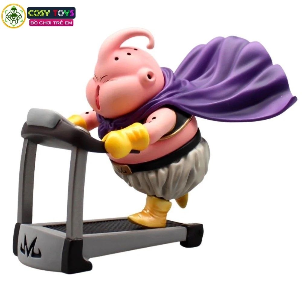 Mô hình DragonBall MaBu tập chạy siêu dễ thương cao 10cm