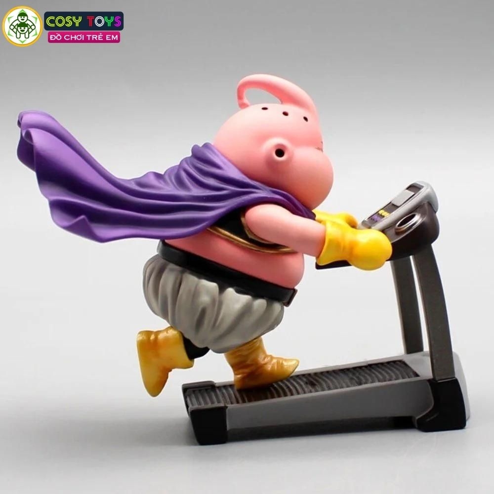 Mô hình DragonBall MaBu tập chạy siêu dễ thương cao 10cm