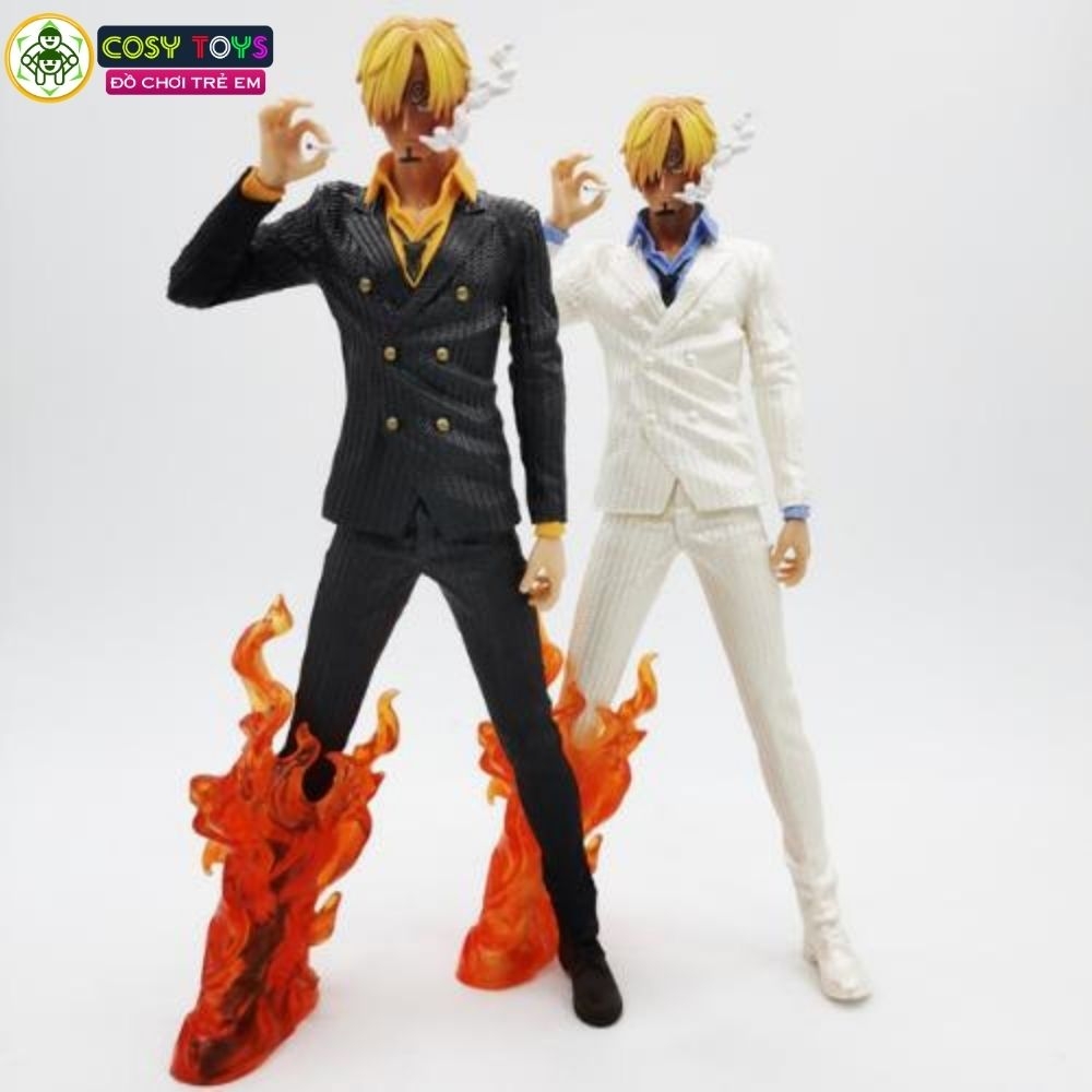 Mô hình đồ chơi - Sanji áo đen đứng hút thuốc hàng siêu đẹp - One Piece