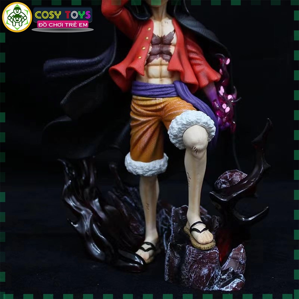 Mô hình OnePiece Luffy dáng đứng siêu ngầu cao 25cm - nặng 900gram - Figure OnePiece - kèm Hộp