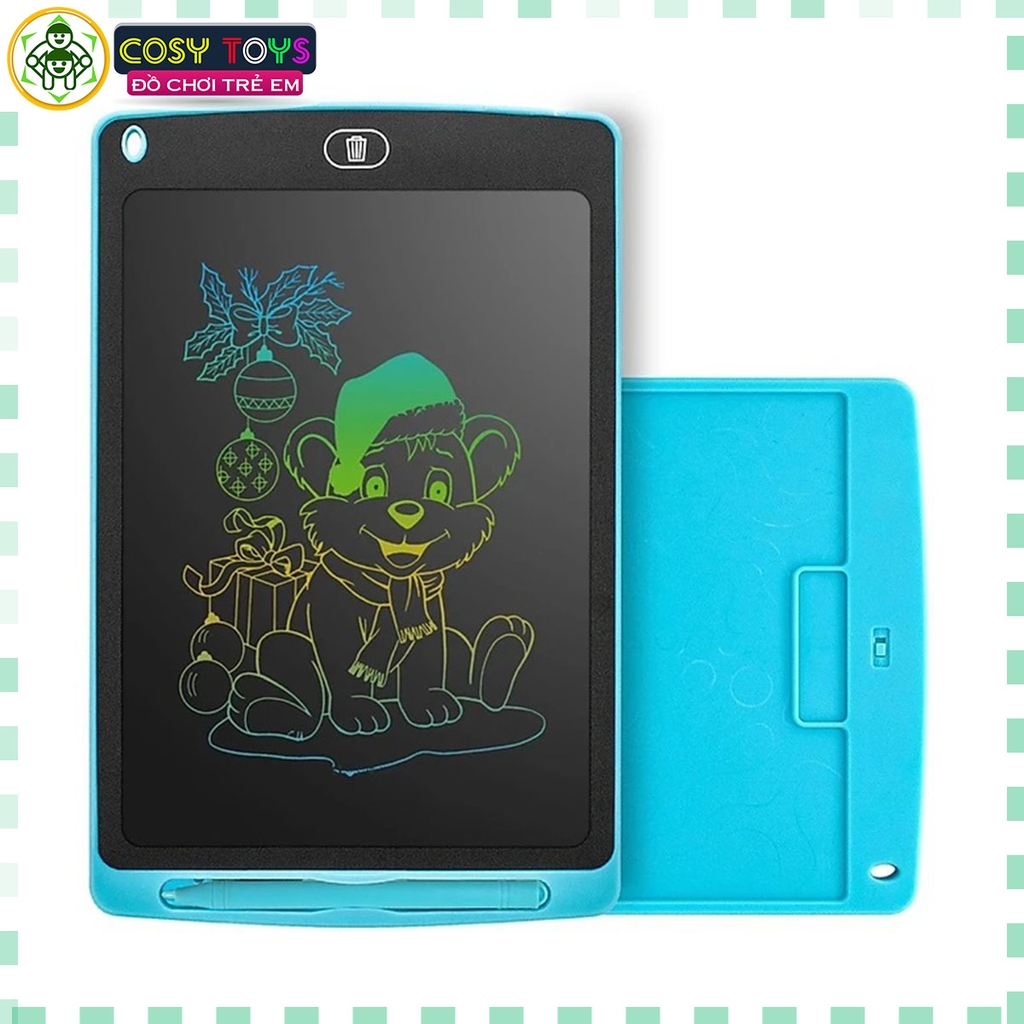Bảng viết tự xóa LCD bảng vẽ điện tử thông minh tự động xóa-tăng tư duy sáng tạo với nhiều kích cỡ cho bé