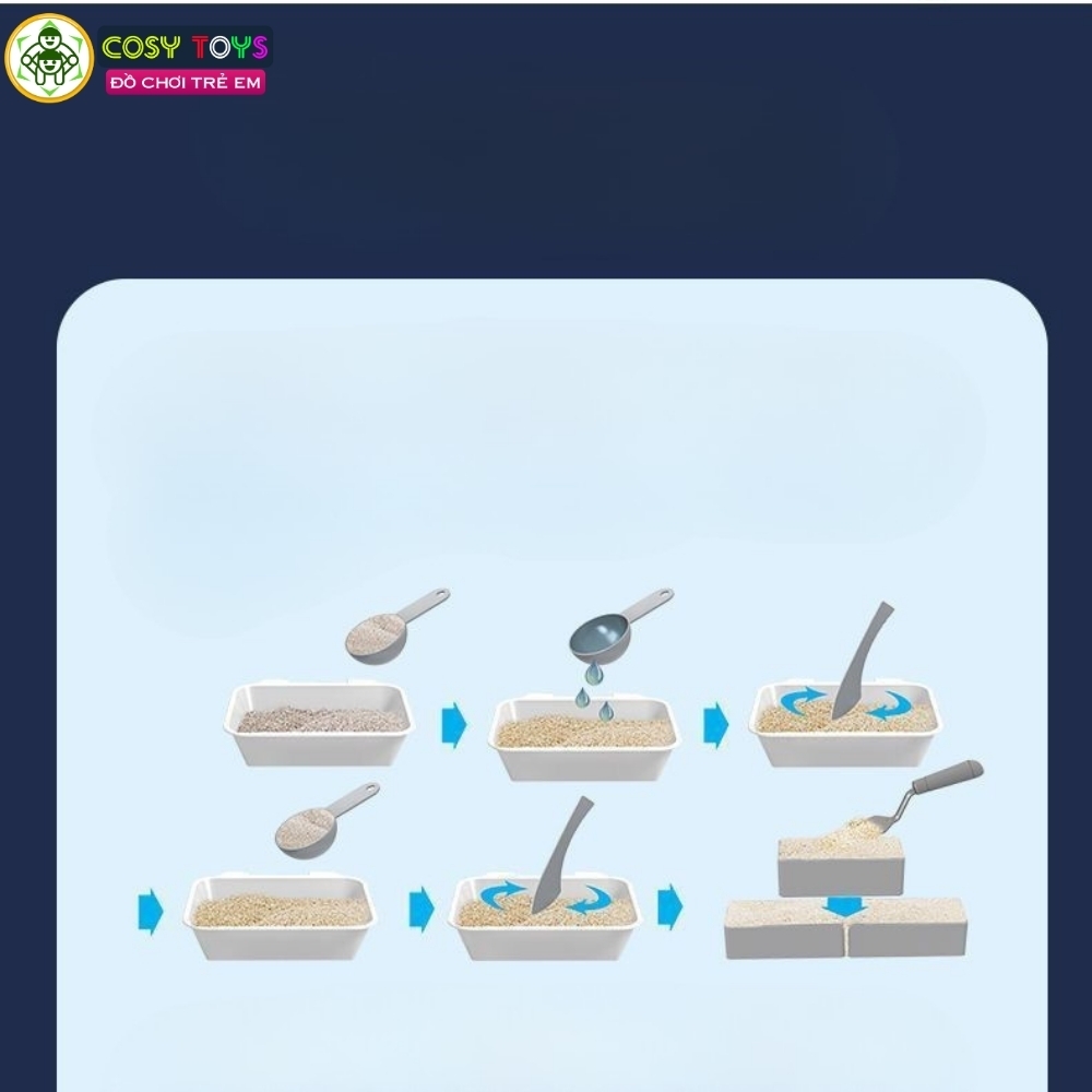 Đồ chơi xây nhà biệt thự mini bằng gạch và sơn màu với 160 chi tiết cho bé