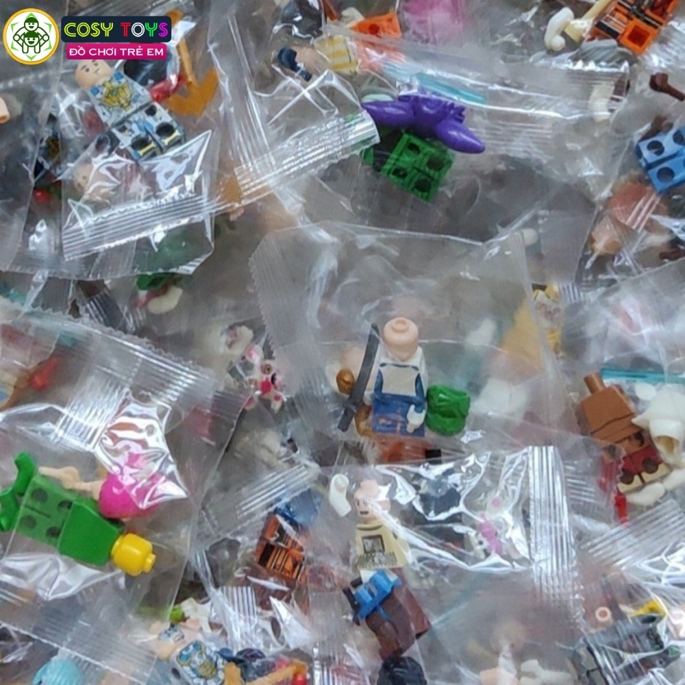 Đồ chơi xếp hình lắp ráp các nhân vật mini siêu anh hùng a.venger với 20 mẫu cho bé