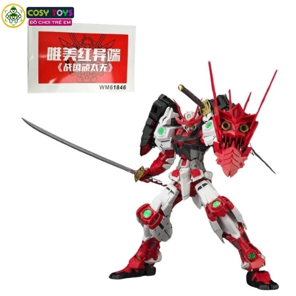 Mô hình Robot - Gundam Astray Red Frame HG Sengoku Astray Cao 17cm - nặng 150gram