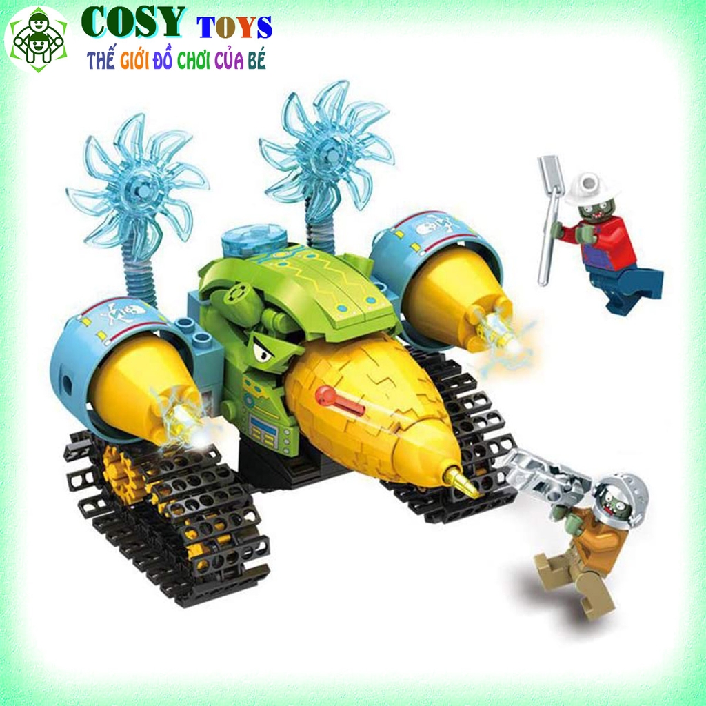 Đồ chơi lắp ghép xếp hình Plant Series Hoa quả đại chiến cỡ trung mới nhất với hơn 128 pics