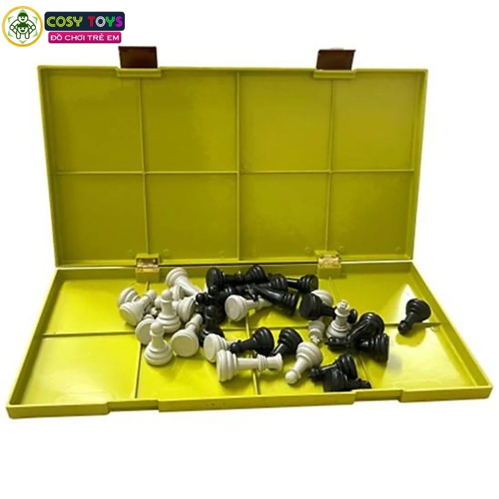Đồ chơi cờ vua bằng nhựa cao cấp hỗ trợ phát triển tư duy, khả năng sáng tạo cho trẻ