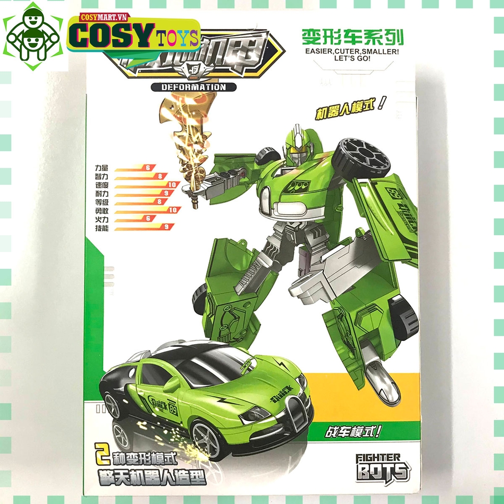 Hộp robot biến hình siêu xe
