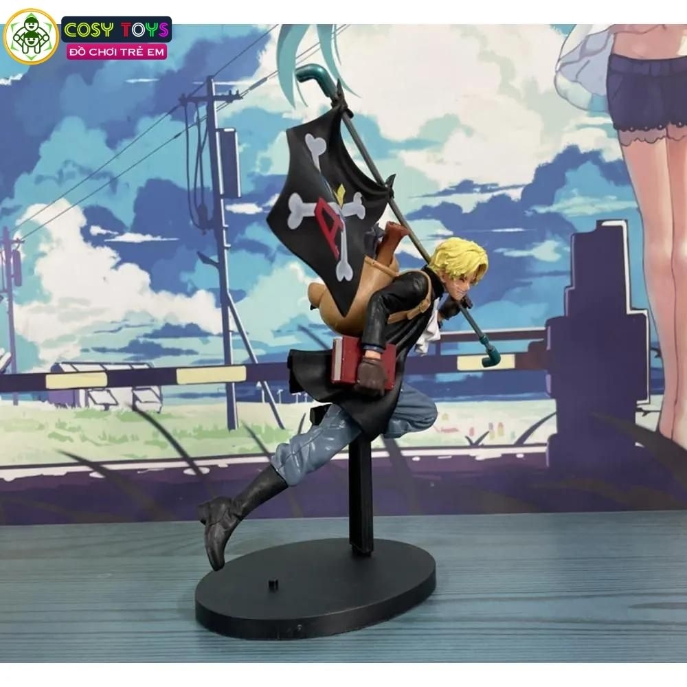 Mô Hình One Piece - Sabo trong bộ 3 anh em - cao 20cm - nặng 250 gram