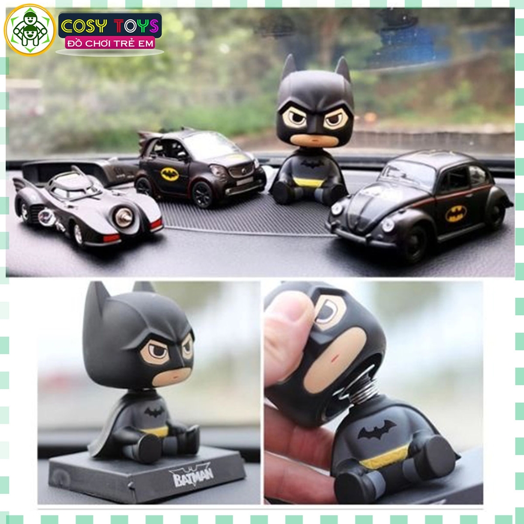 Mô hình Batman người dơi Lắc Đầu - THE DARK KNIGHT - Bộ lắc đầu- Có Hộp Đẹp