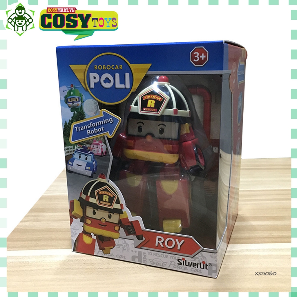 Đồ chơi biến hình biệt đội cứu hộ xe - robot Poli 2 trong 1