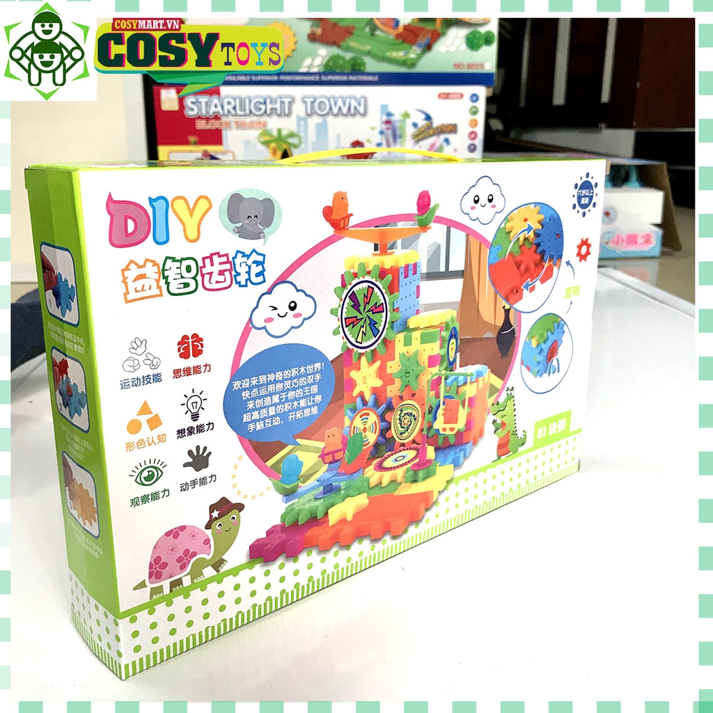 Hộp lắp ghép liên hoàn (trên 10 mẫu lắp ghép)