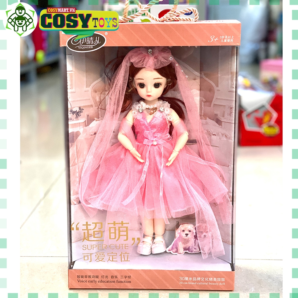 Hộp búp bê mặc váy mẫu lớn với nhiều kiểu váy đầm cho bé Đồ chơi trẻ  em-COSY Toys Danang