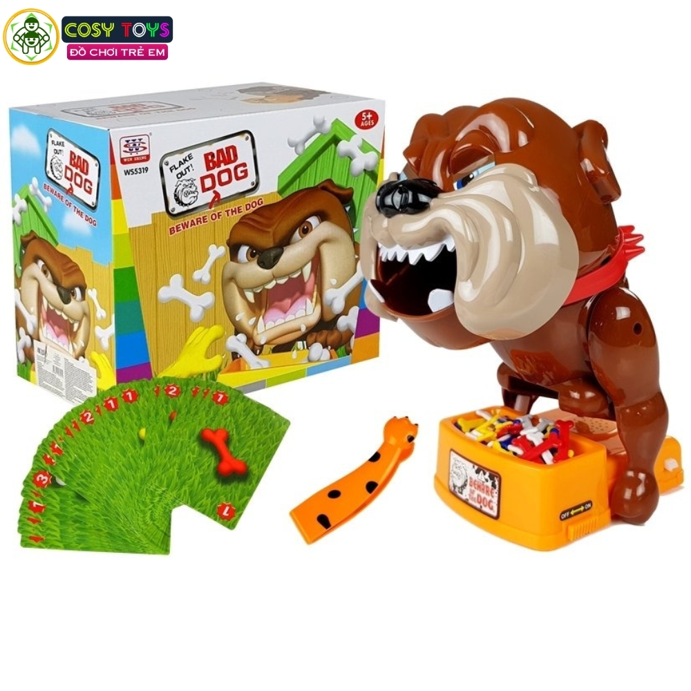 Đồ chơi mô hình chó giữ xương vui nhộn cho bé