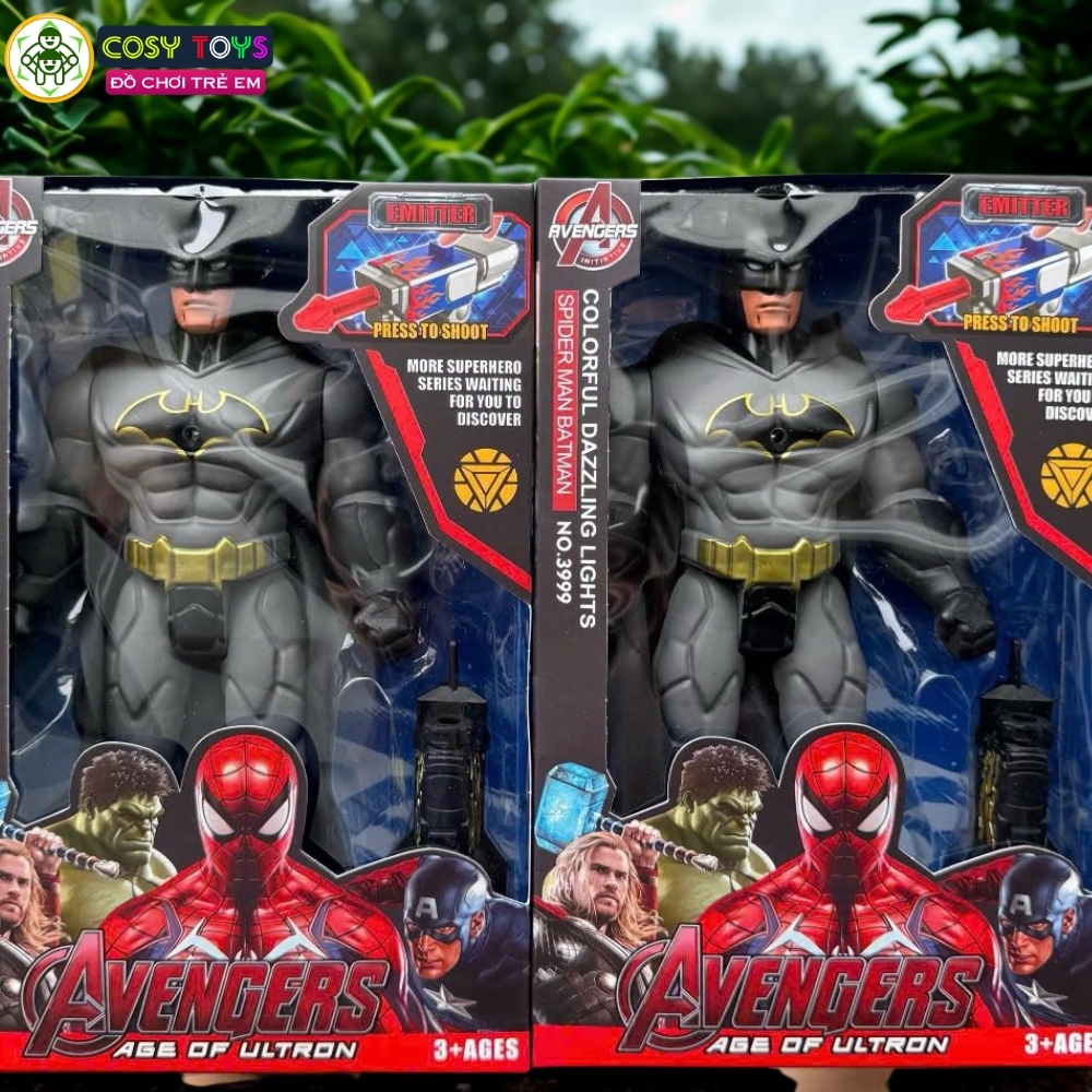 Đồ chơi robot siêu nhân người nhện spiderman và người dơi batman mới cho bé