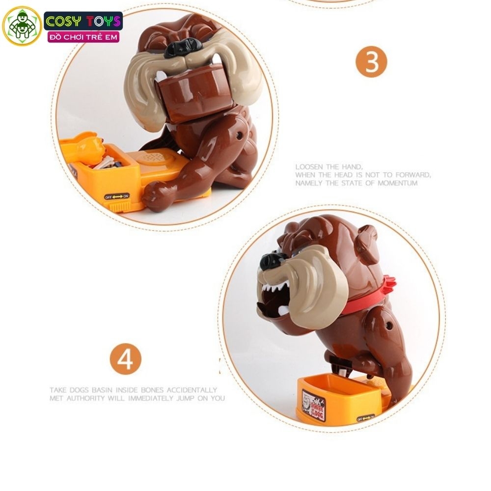 Đồ chơi mô hình chó giữ xương vui nhộn cho bé