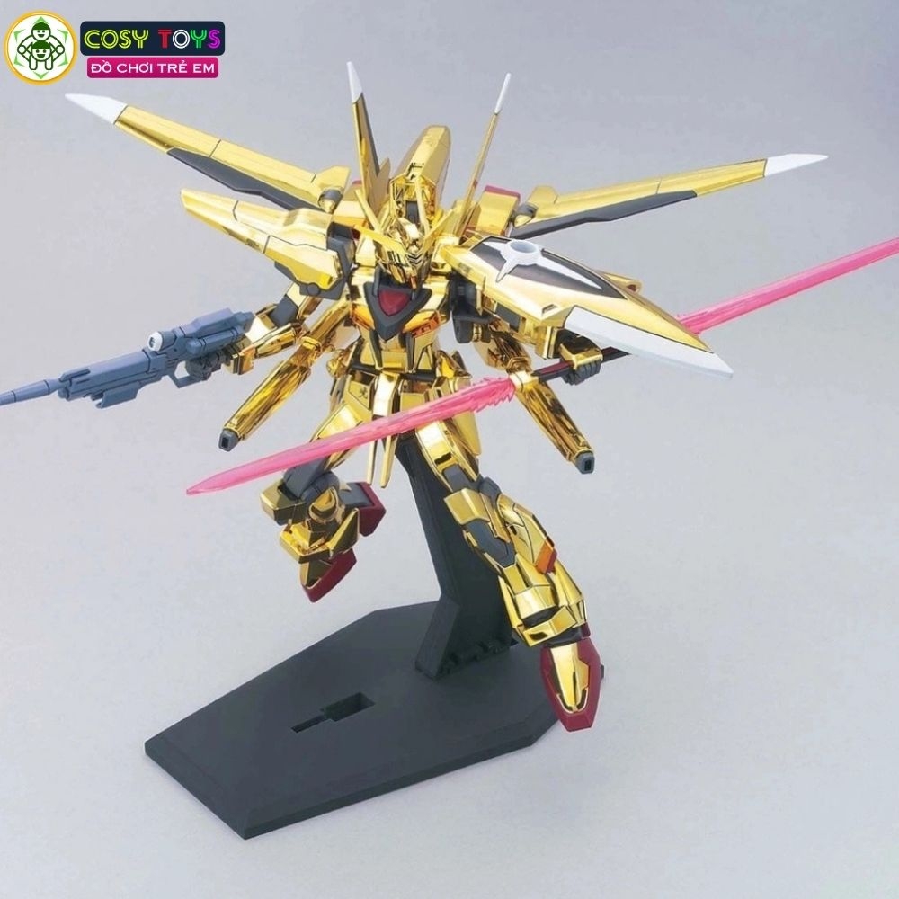 Mô hình MECHA Robot HG 1/144 40 màu vàng kim