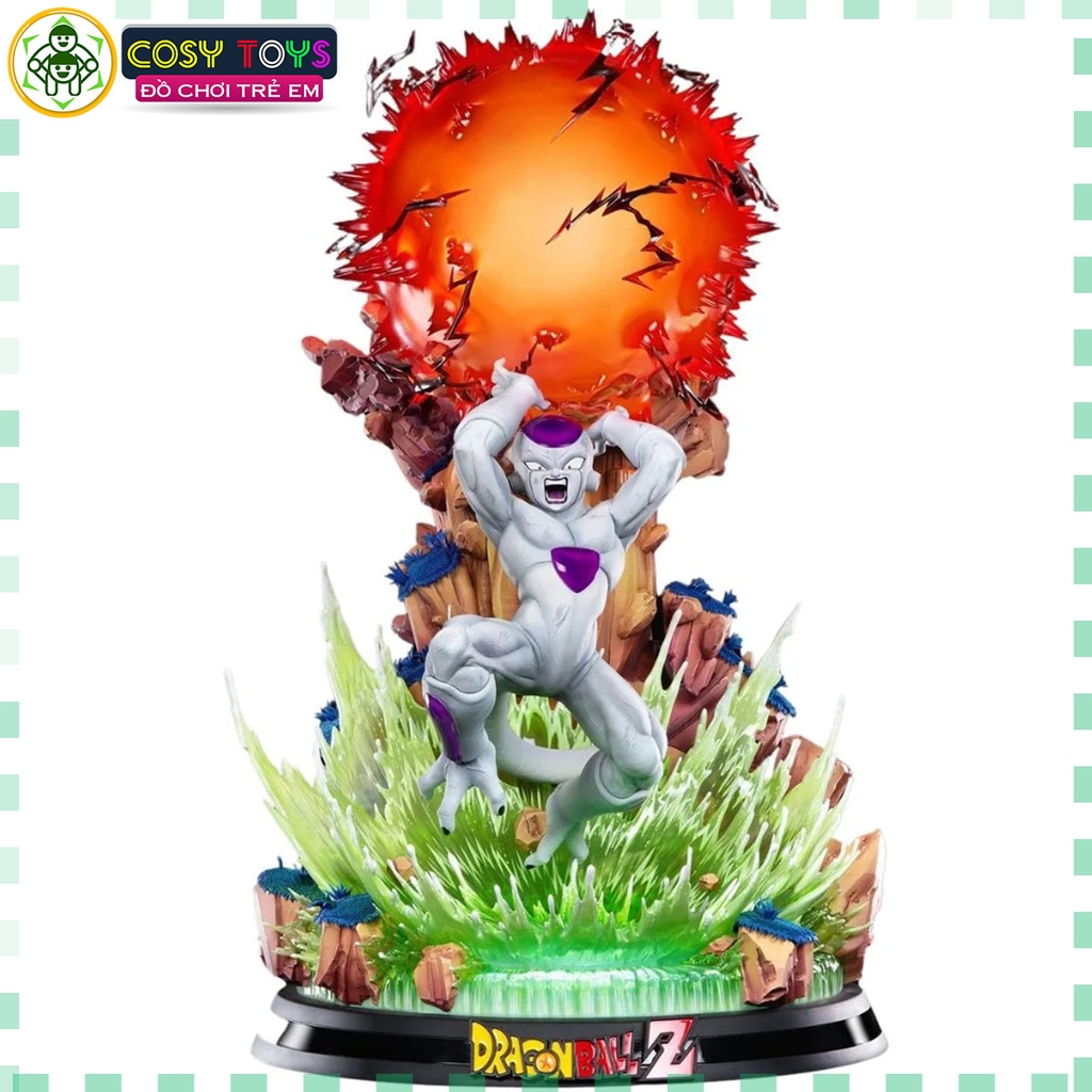 Mô Hình DragonBall Frieza siêu ngầu trạng thái chiến đấu có led cao 25cm - Figure DragonBall - Có hộp màu