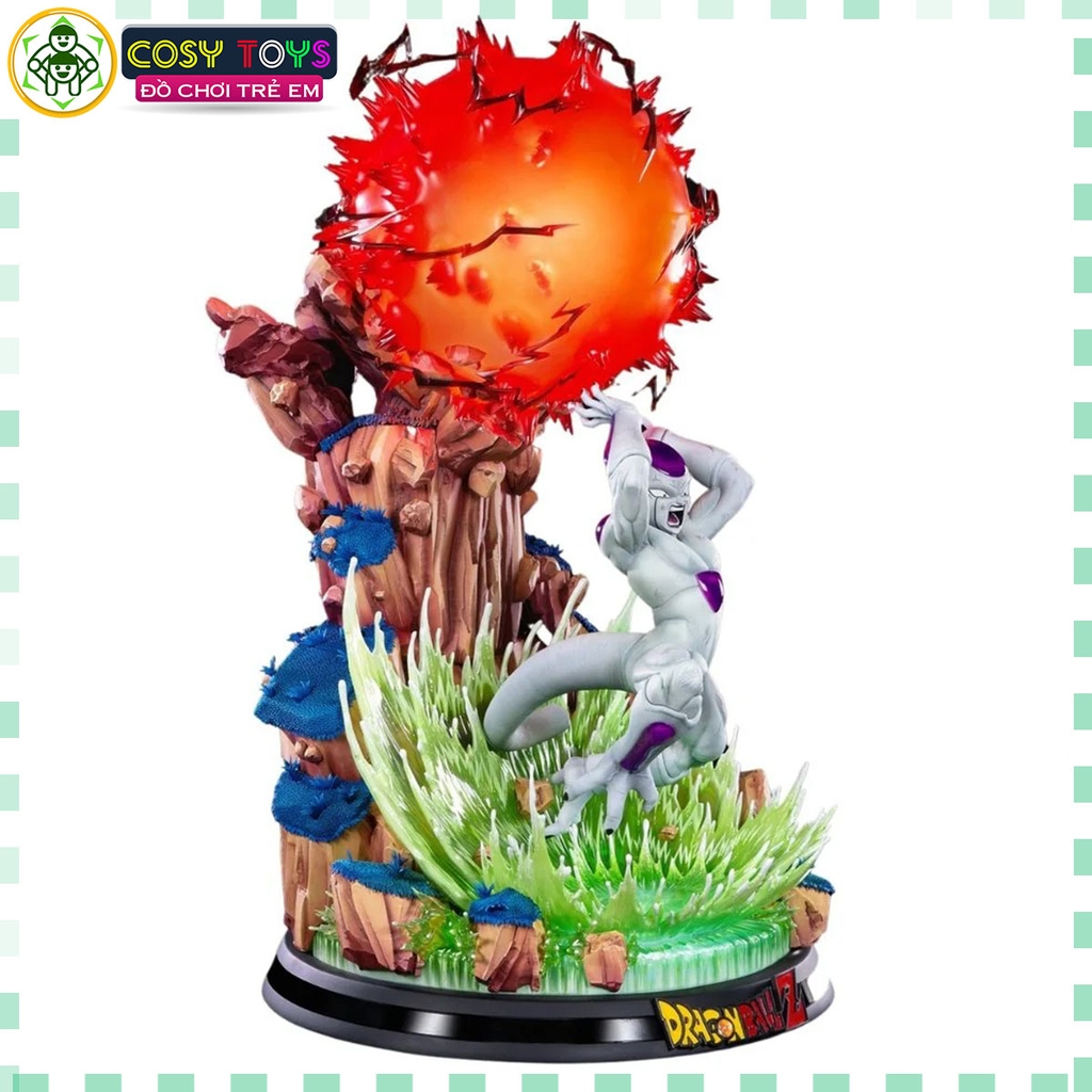 Mô Hình DragonBall Frieza siêu ngầu trạng thái chiến đấu có led cao 25cm - Figure DragonBall - Có hộp màu