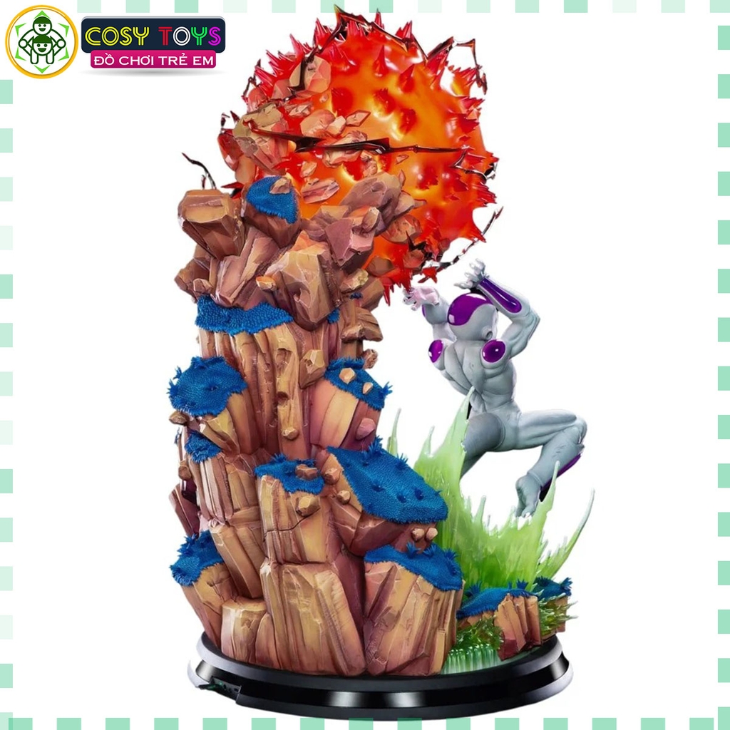 Mô Hình DragonBall Frieza siêu ngầu trạng thái chiến đấu có led cao 25cm - Figure DragonBall - Có hộp màu