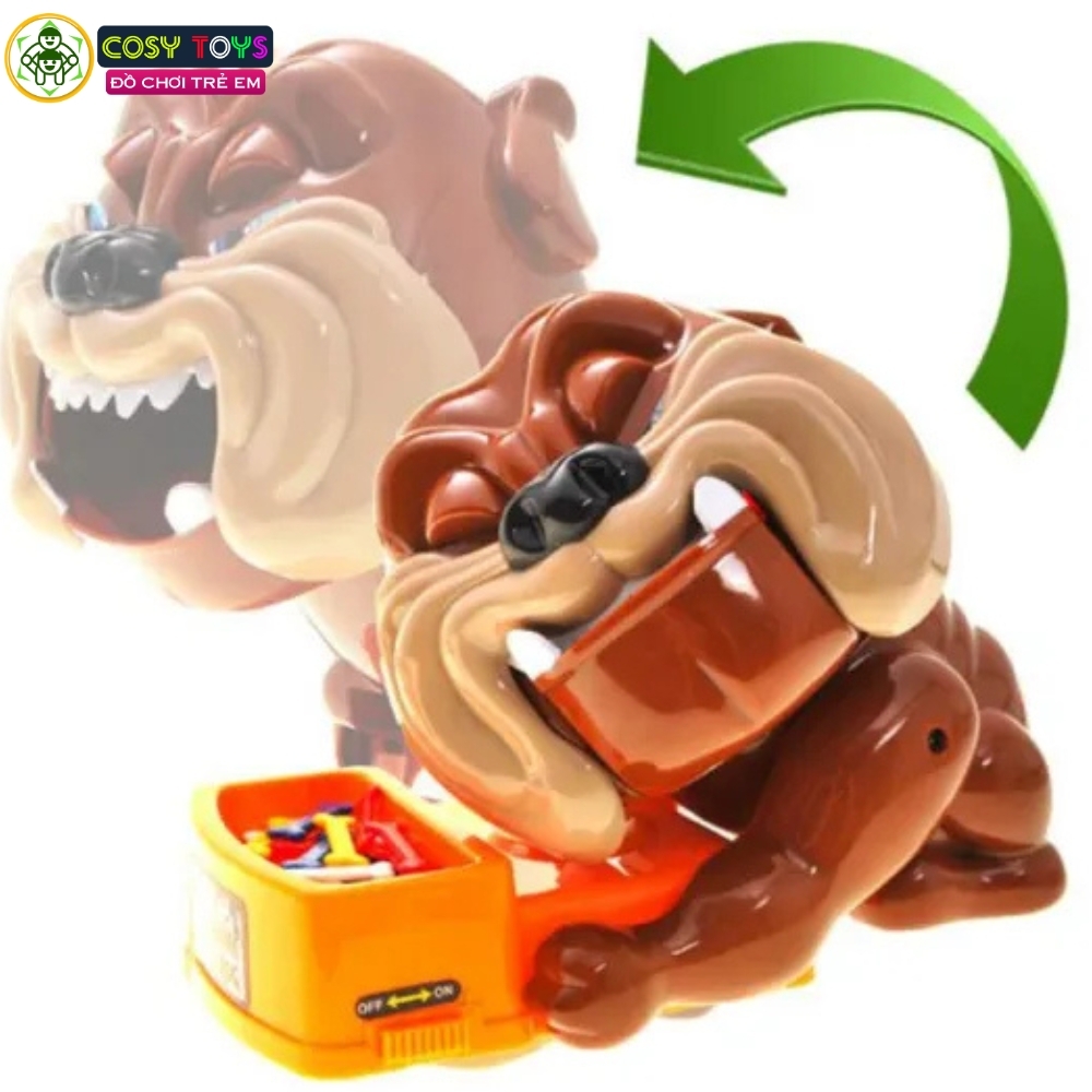 Đồ chơi mô hình chó giữ xương vui nhộn cho bé