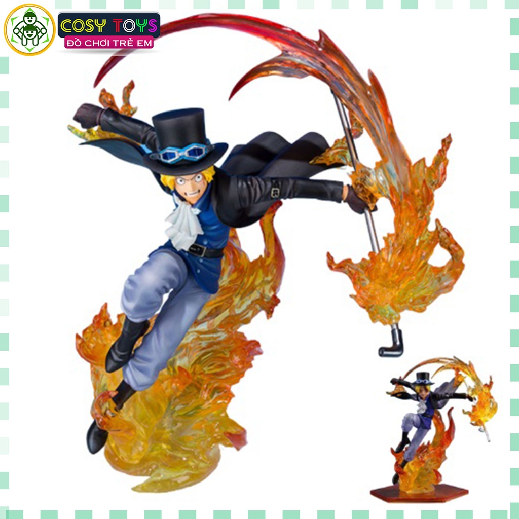 Mô hình đồ chơi - Sabo siêu đẹp, cao 18cm - Bộ F.zero - One Piece - Có Hộp màu