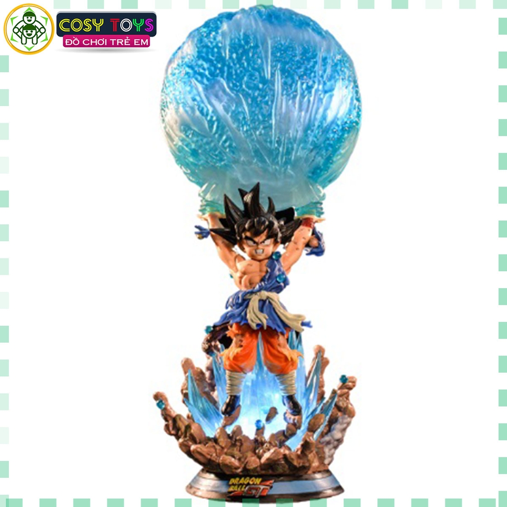 Mô hình - Son Goku Super Saiyan - Có Đèn Led - Dragon Ball - Có Hộp Màu