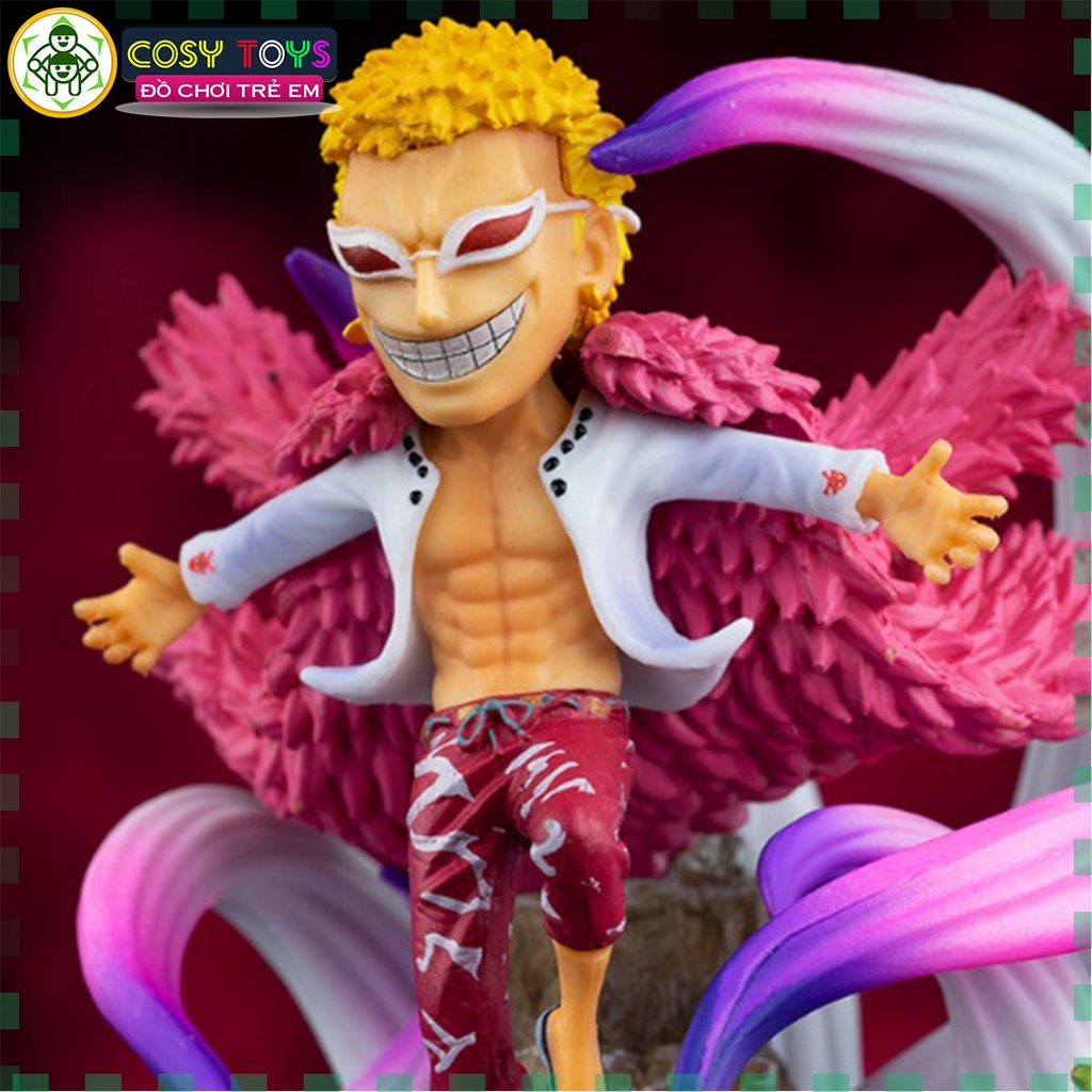 Mua Mô Hình One Piece Doflamingo cầm đầm tay nặng màu hồng đậm tươi đẹp  loại 1  Tiki