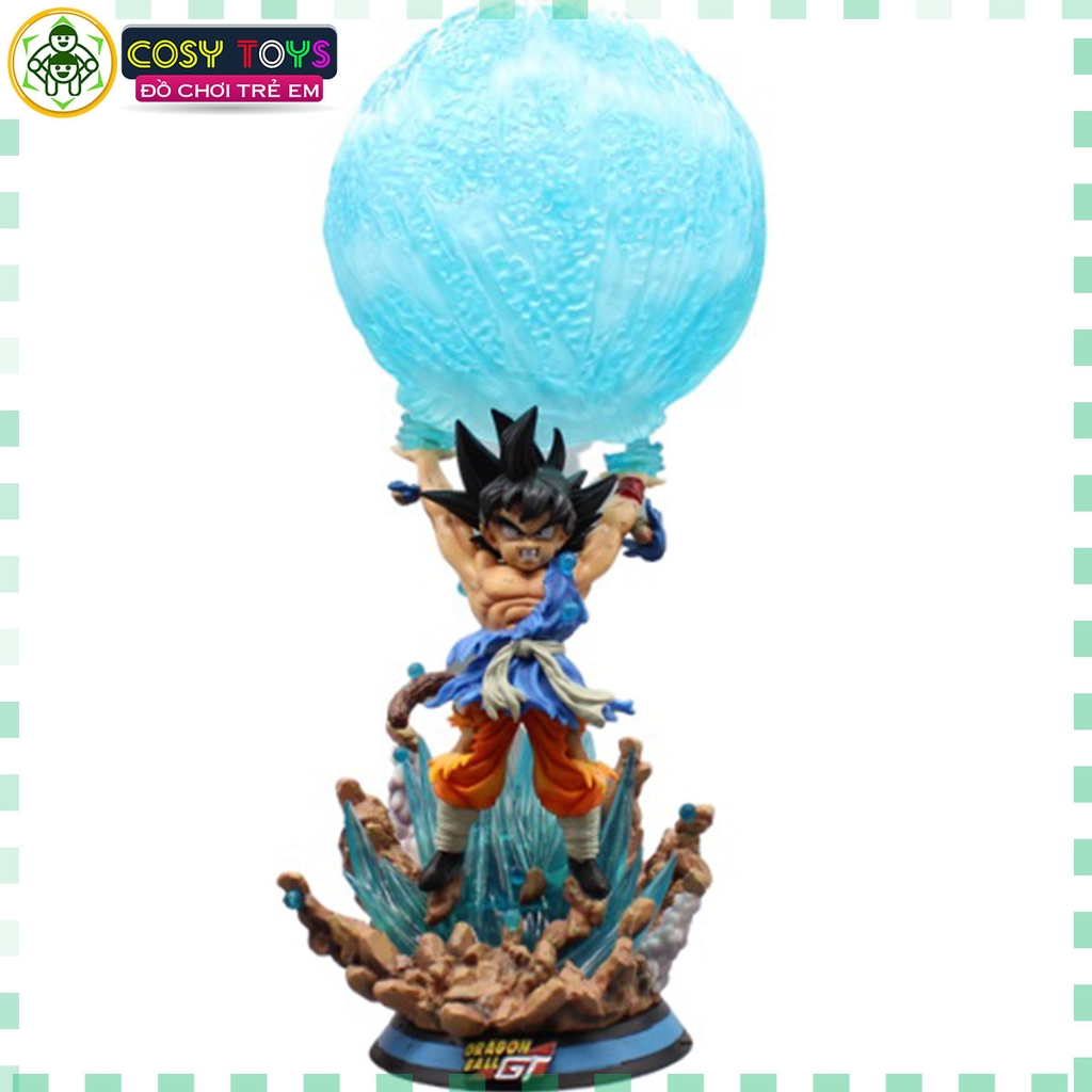 Mô hình - Son Goku Super Saiyan - Có Đèn Led - Dragon Ball - Có Hộp Màu