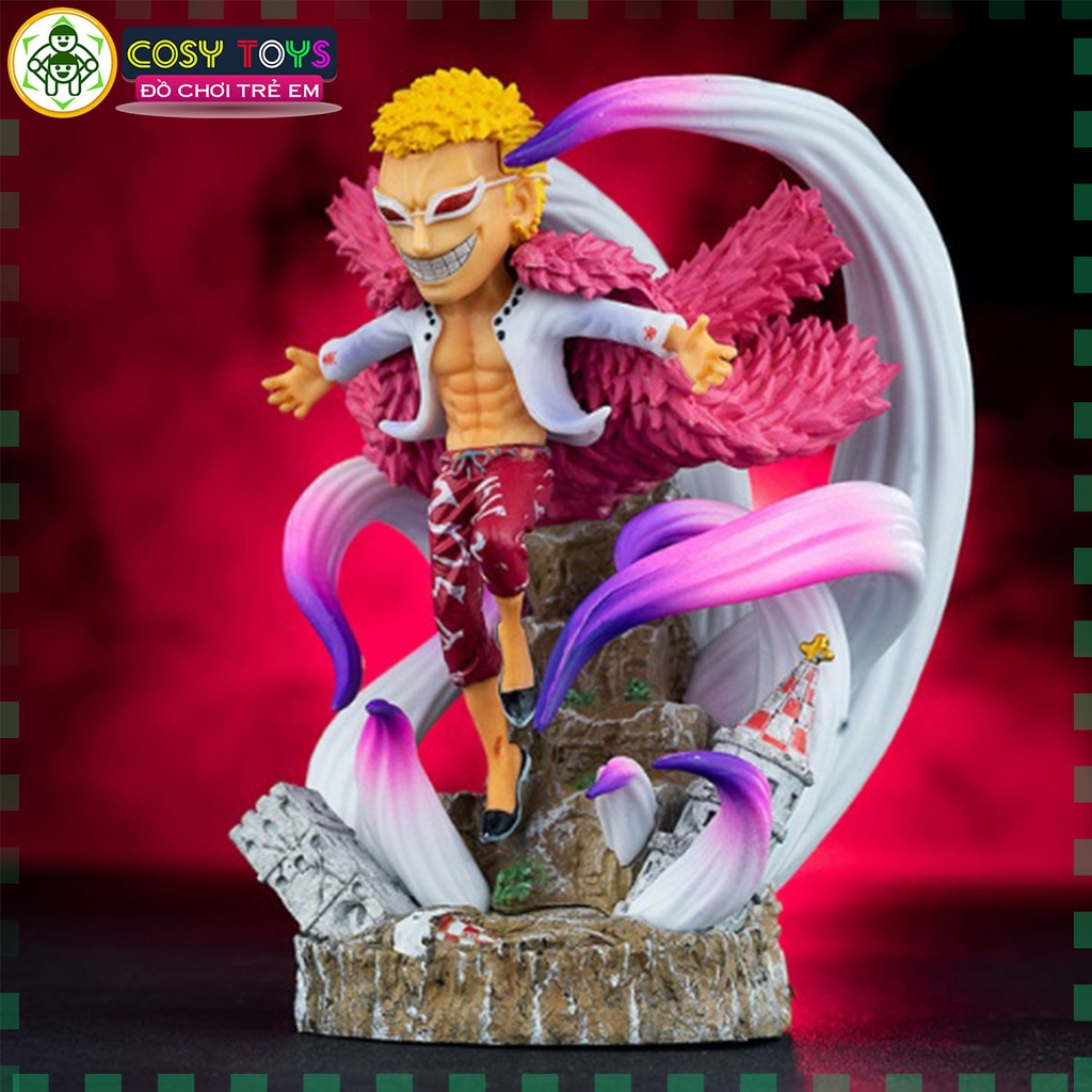 Mô hình đồ chơi - Doflamingo hàng cao cấp - One Piece - Có Hộp Màu